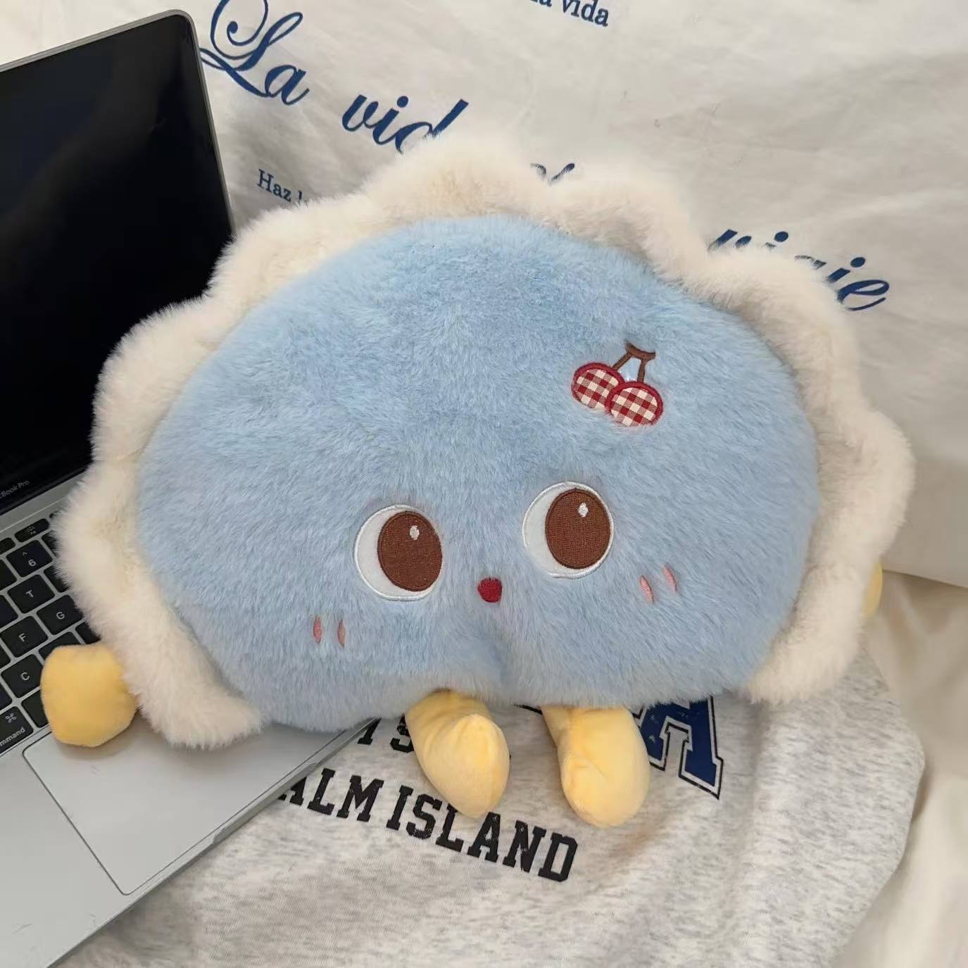 Cute Cartoon Dumpling-shaped Bottle, No Need Fill With Water, Rechargeable, Explosion-proof Electric Hot Water Bottle For Girls To_maomaolike.com