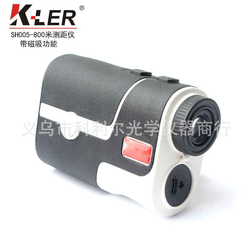 800M高尔夫激光测距仪带测距测角坡度补偿磁吸功能户外测距望远镜
