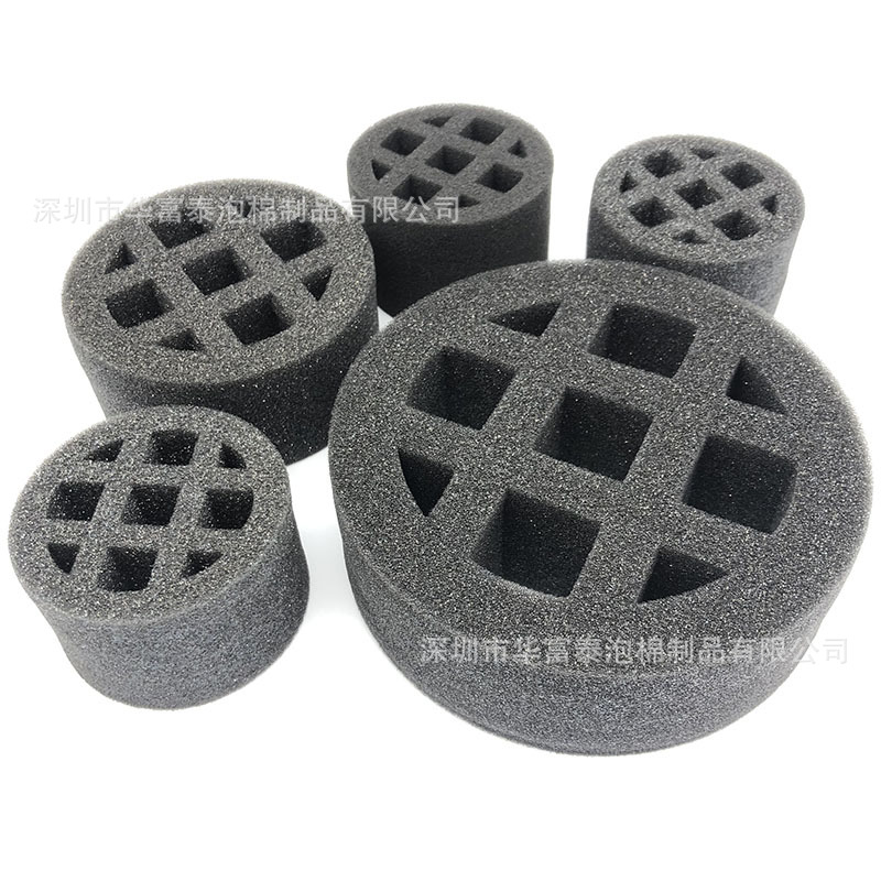 新风系统田格子消音棉 80 110PVC软管用通风器降噪通风过滤海绵