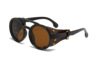 Fashionable sunglasses suitable for men and women, glasses, punk style, European style