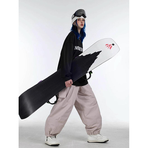 Icebreaker Couple Snowproof Windproof Ski Sweatshirt Loose Men Women Breathable Dual Snowboard Sweatshirt White Ski Sweatshirt Trendy