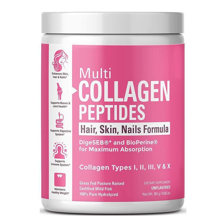 Cross-Border Ready-Stock Marine Collagen Powder for Skin, Marine Collagen Protein Powder, Source Factory
