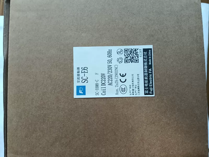 Brand new original Changshu Fuji contactor SC-E6