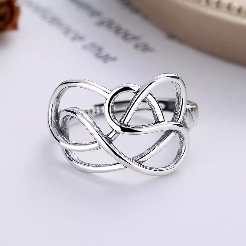 Vintage öppen ring influencer trend designsmycken_voghion.com