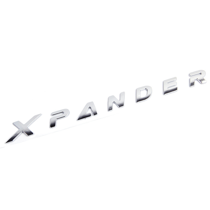 Adecuado para el logotipo del automóvil Mitsubishi XPANDER ABS Alfabeto en inglés Etiqueta de la cola delantera y trasera de 320*31mm