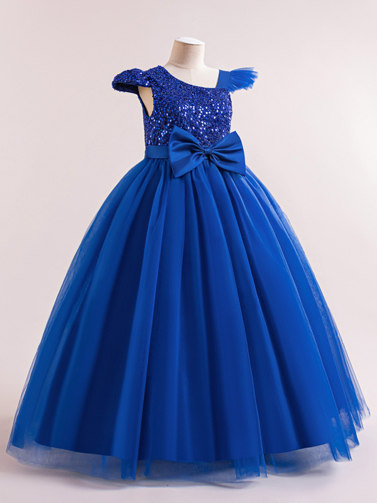 Nuevo vestido de niña vestido de princesa vestido de verano vestido sin mangas vestido de malla vestido de tope