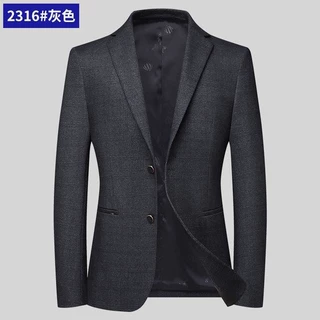 春秋新款男提花西服外套西装上衣批发