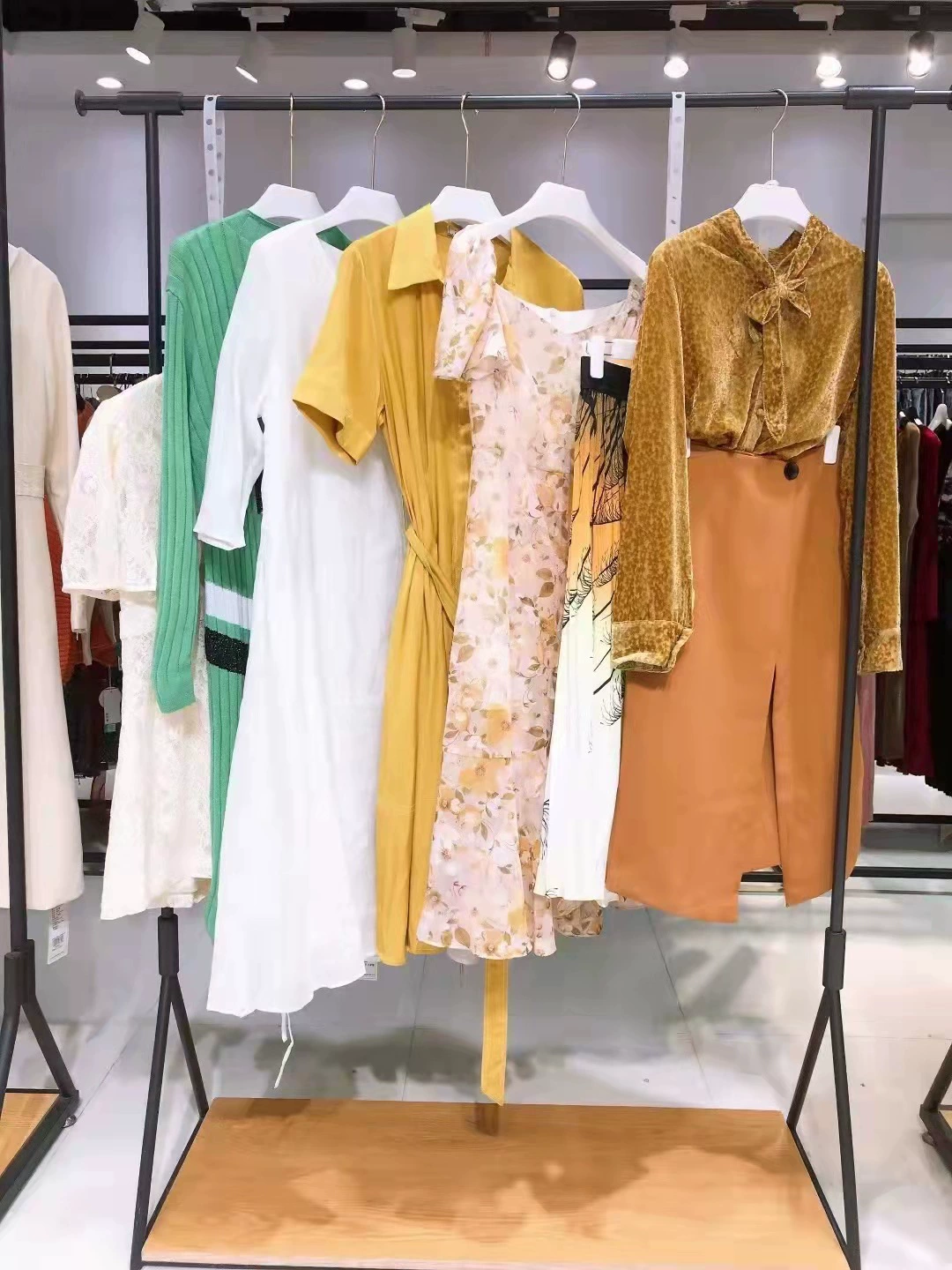 Caizi Li 2023 весеннее платье новое женское платье топ бренд скидки в прямом эфире физический магазин