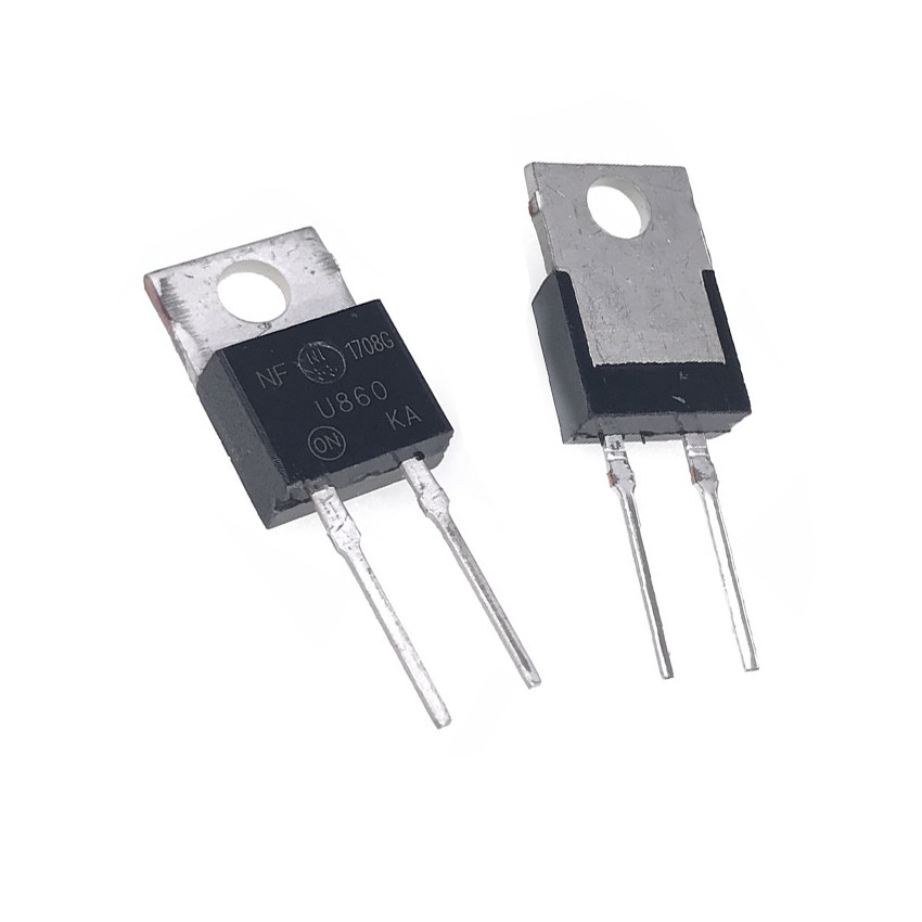 MUR860 TO-220    AC 铁头8A 600V 超快恢复二极管 MUR860G