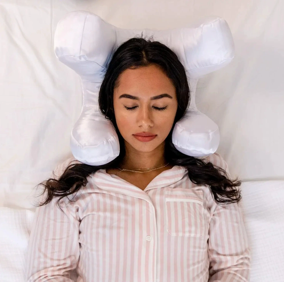 Красота лицо подушка подушка хлопчатобумажная подушка мягкая и ударостойкая подголовник подголовник анти-цветочный макияж защита макияж хлопковая подушка для сна