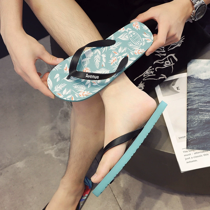 Summer non-slip beach flip flops, slippers, soft sole