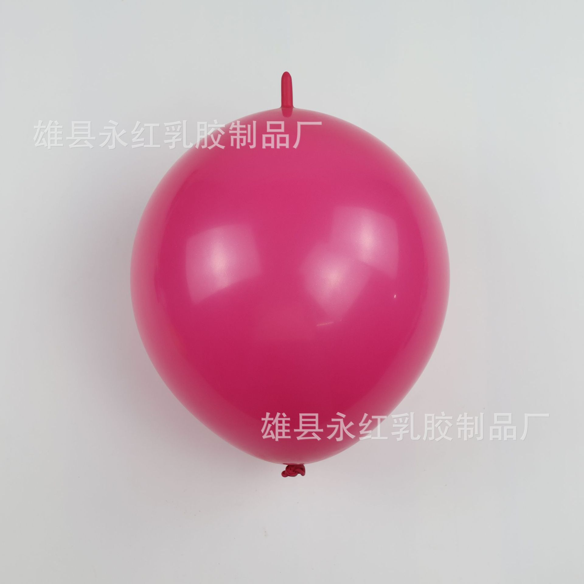 Globo de la cola de 10 pulgadas 2,4g engrosada boda fiesta de cumpleaños Fondo pared escena diseño Bola de conexión