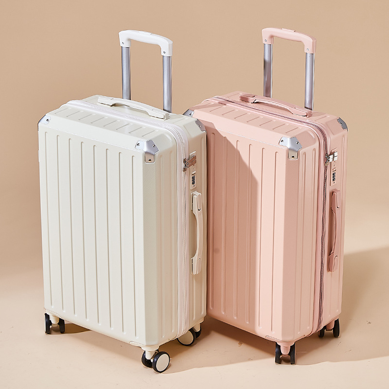 Luggage luggage case wholesale factory luggage candy color password box metal corner USB charging port Luggage luggage case wholesale factory luggage candy color password box metal corner USB charging port