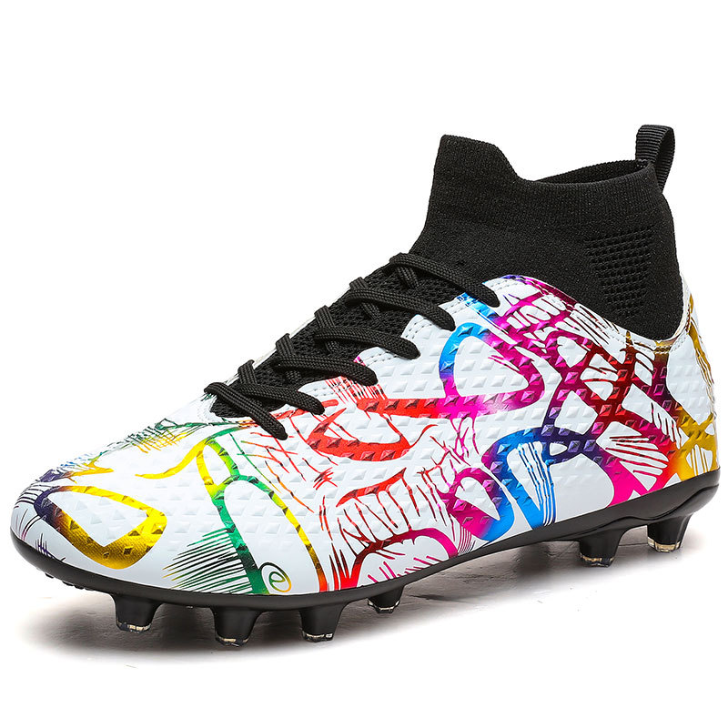 Zapatos de fútbol de alto nivel para hombres 2024 otoño nuevos zapatos deportivos antideslizantes juveniles entrenamiento transfronterizo de clavos largos