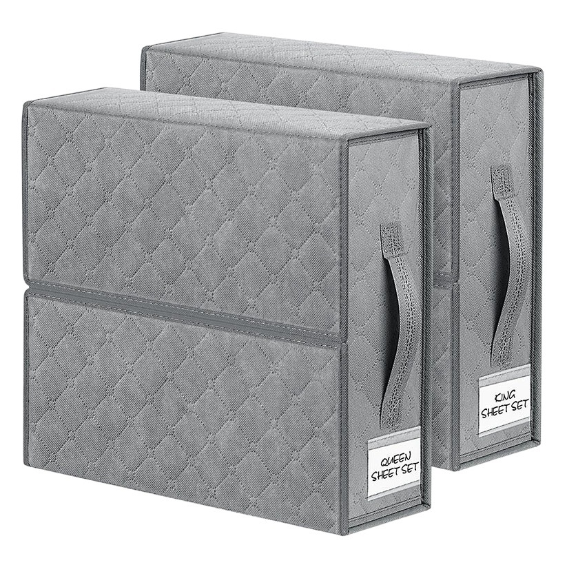 Caja de almacenamiento de armario de ropa de sábana plegable no tejida transfronteriza caja de almacenamiento a prueba de polvo con tapa caja de almacenamiento de organización