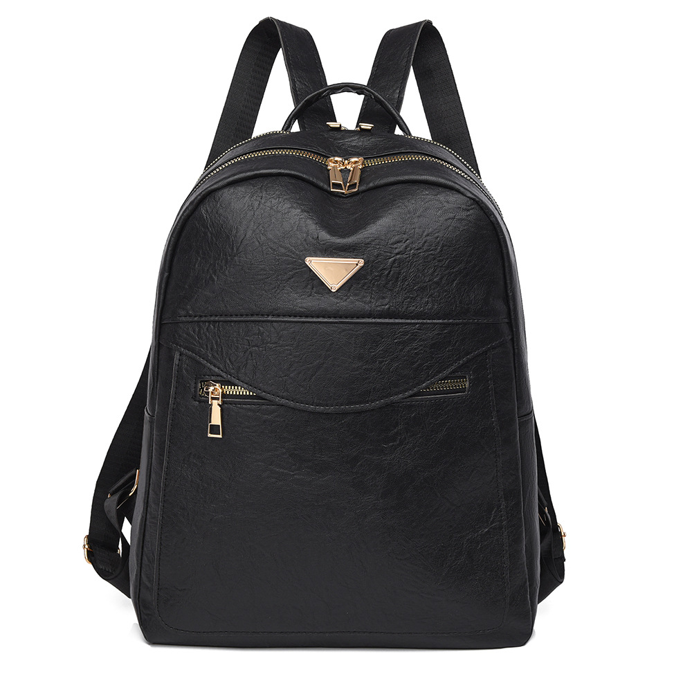 Bolsos para mujer 2025 nueva mochila de PU para mujer coreana Mochila de viaje al aire libre de todo fósforo de moda Mochila escolar para estudiantes universitarios