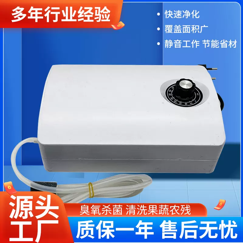 220v2000mg臭氧水生成机发生器家用洗菜机臭氧果蔬机水处理鱼缸