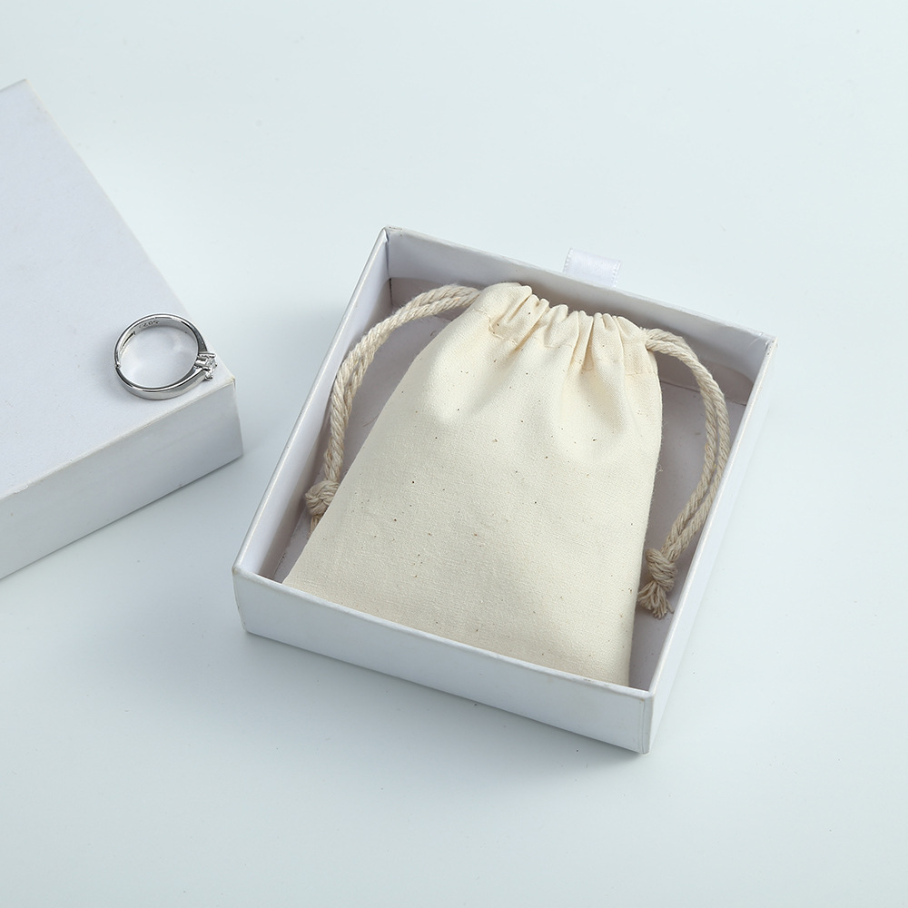 Simple Style Style 1 Piece Cloth Simple Style Holiday Daily Solid Color Jewelry Packaging Bags