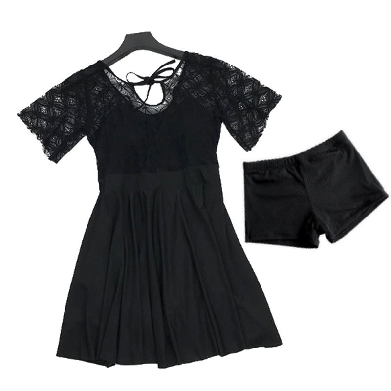 Traje de baño de las mujeres de una sola pieza conservador adelgazamiento vientre que cubre más traje de baño sexy encaje más tamaño grasa cubriendo traje de baño de grasa