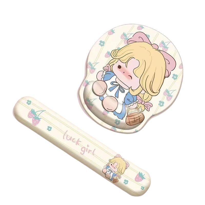 Alfombrillas de ratón transfronterizas, divertidas y variadas, reposamuñecas, alfombrillas de ratón de alta calidad con formas especiales, alfombrillas de ratón de dibujos animados para hombres y mujeres