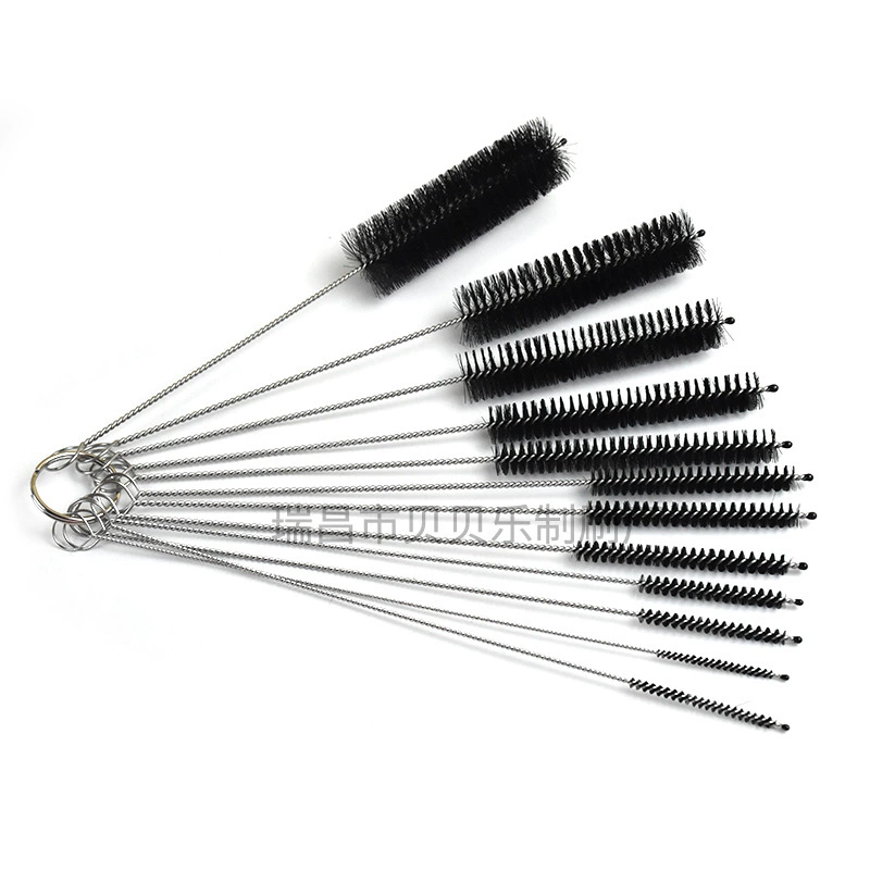  universal set stainless steel, brush, feeding bottle, straw, (Cross-border trading), 12 pieces