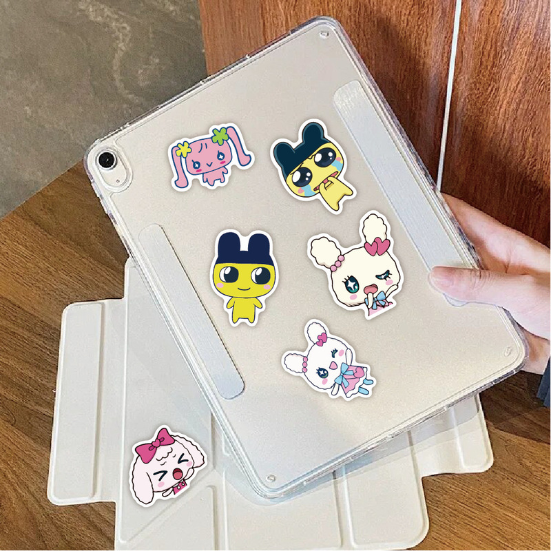50 たまごっちステッカー漫画落書きかわいい携帯電話ステッカー水カップ DIY 装飾コンピュータステッカー|undefined