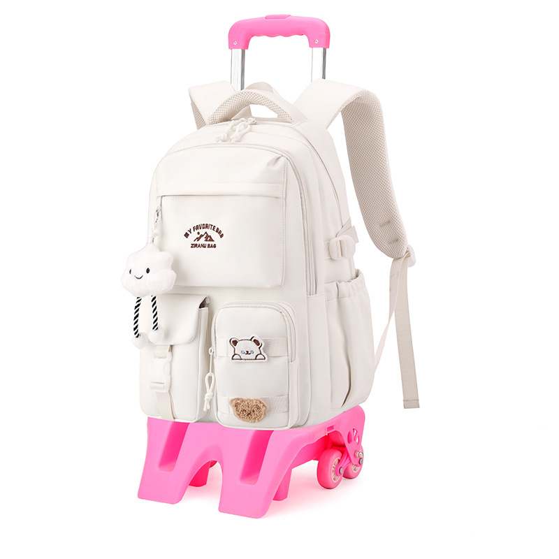 Nuevas mochilas escolares transfronterizas para estudiantes de secundaria y preparatoria, mochilas escolares de gran capacidad, estilo coreano, viento, anti-salpicaduras