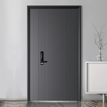 非標定制小區進戶門家用甲級防盜門一門到頂入戶門暗合頁子母門
