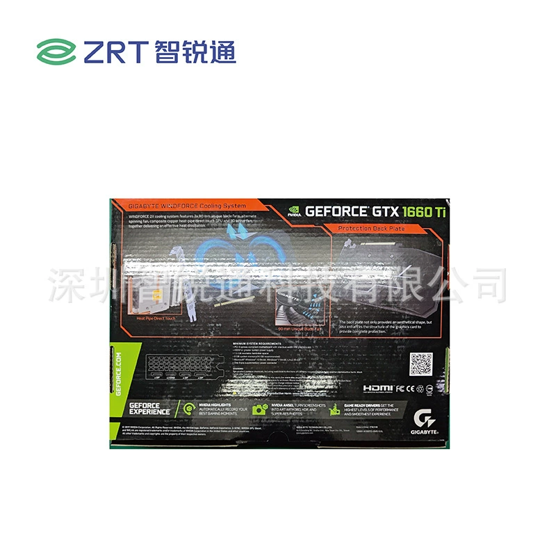 Игровая видеокарта Zhìruìtōng GV-N166TOC-6GD