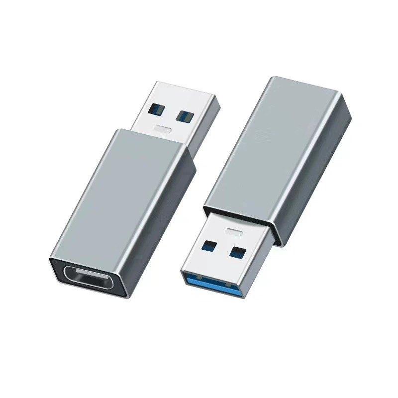 Заводской алюминиевый сплав USB3.0 мужской/TYPE-C Женский адаптер OTG зарядка гарнитура для передачи данных