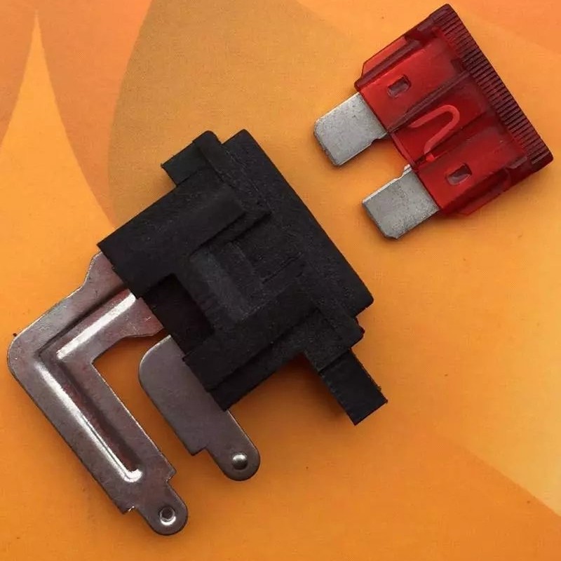 JH703H汽车保险丝座弯脚保险丝座插片 车载保险丝座 保险座