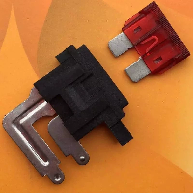 JH703H автомобильный держатель предохранителя, изогнутый ножной держатель предохранителя, вставка автомобильного держателя предохранителя, держатель предохранителя