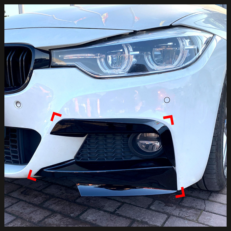 Suitable for Bmw 3 Series Bmw F30 m Sport Front Lip, Rear Wing, Rear Lip, Grille, Side Skirts, Body Kit Modification