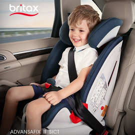 宝得适britax百变骑士2代9月-12岁儿童安全座椅isofix可调透气