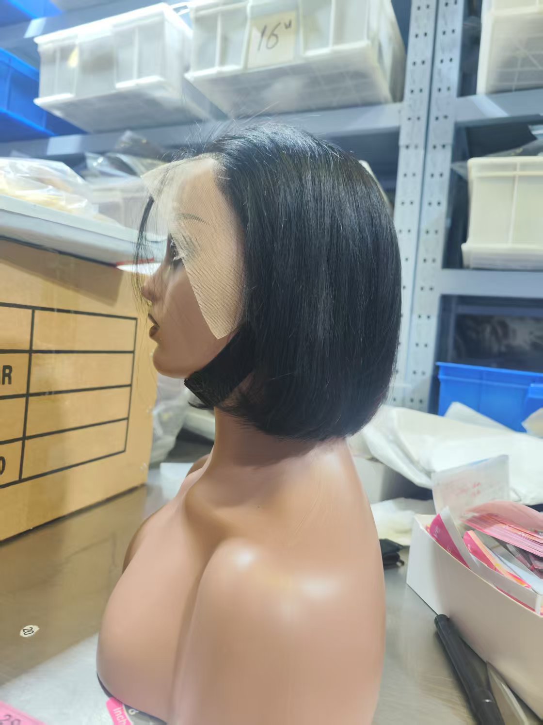 130g Weight Full Head Wigs Wig & Hair Extension Type Wigs Wig Accessories Unisex Simple Style Casual Holiday Street Real Hair Short Straight Hair Wigs