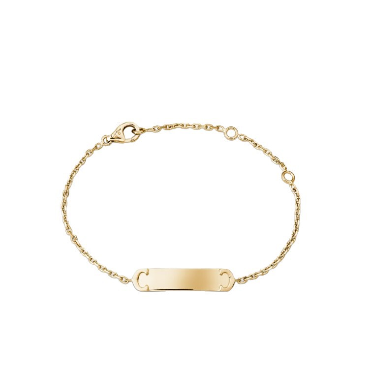 English Name Bracelet Personalized Titanium Steel Jewelry New Long Stainless Steel Cross Mirror E-Commerce European and American Popular Jewelry