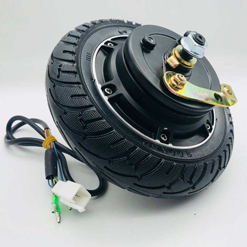 8-pulgadas Hub controlador de motor eléctrico cerradura de la puerta manija kit sin escobillas 24V36V48V350W Motor de freno de tambor