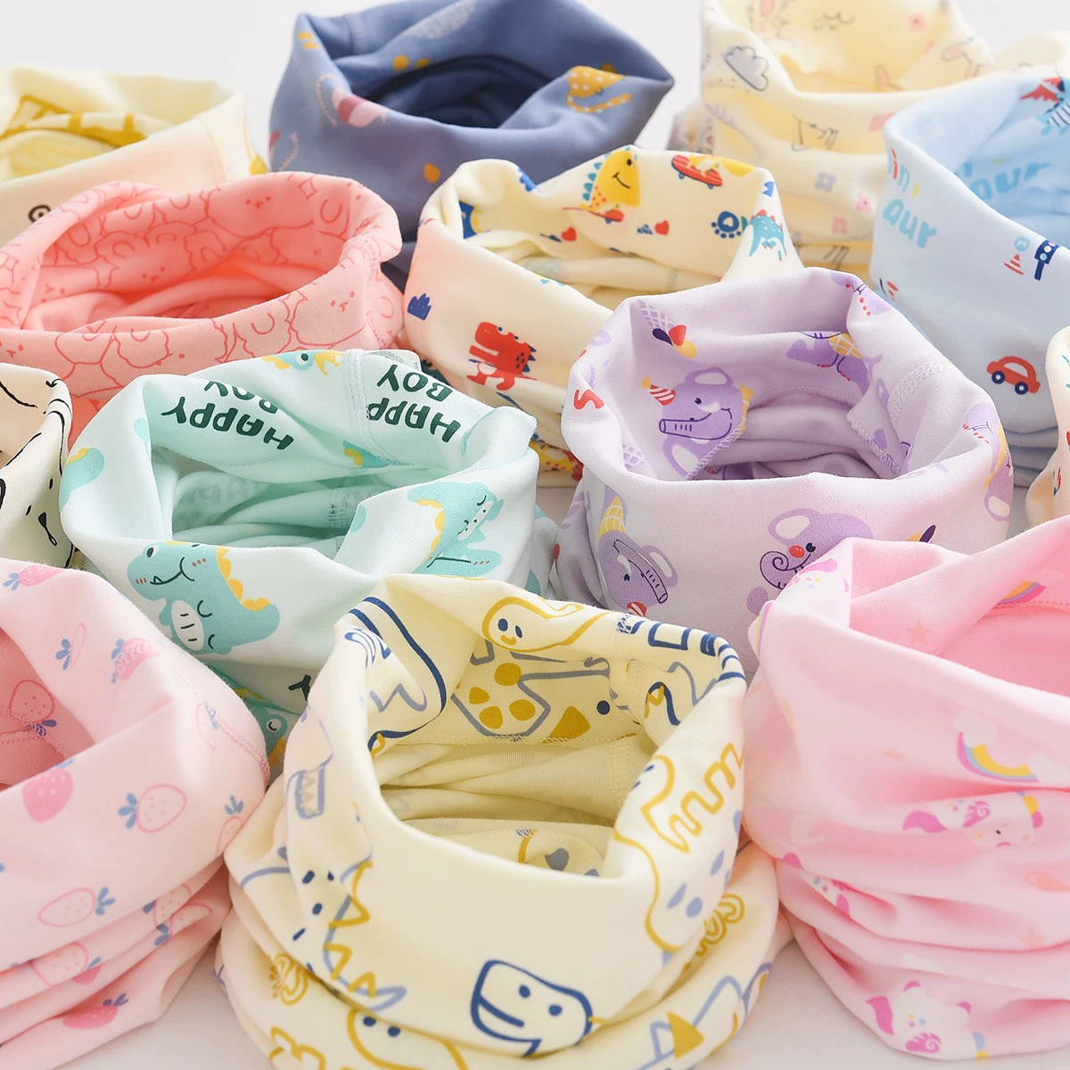 Детский шарф комплект шеи Мужской и женский ребенок Корейский осенне-зимний детский пуловер шарф Детская теплая Шея