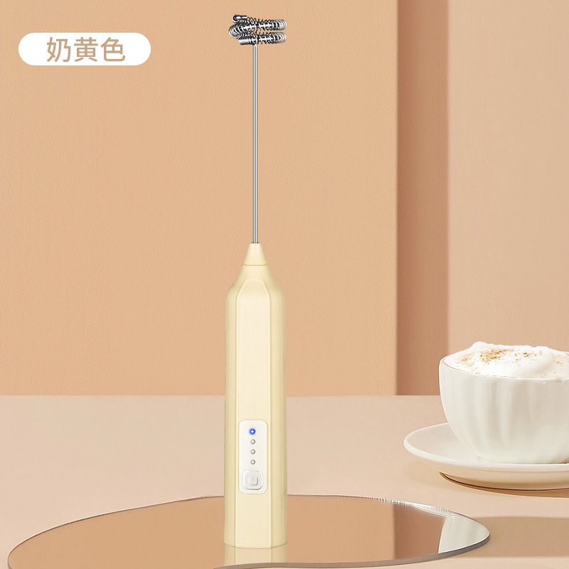 JLL7601多功能打泡器电动奶泡器牛奶咖啡起泡器迷你搅拌棒打蛋器|undefined