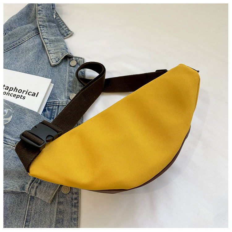 Unisex Classic Style Color Block Oxford Cloth Waist Bags display picture 3