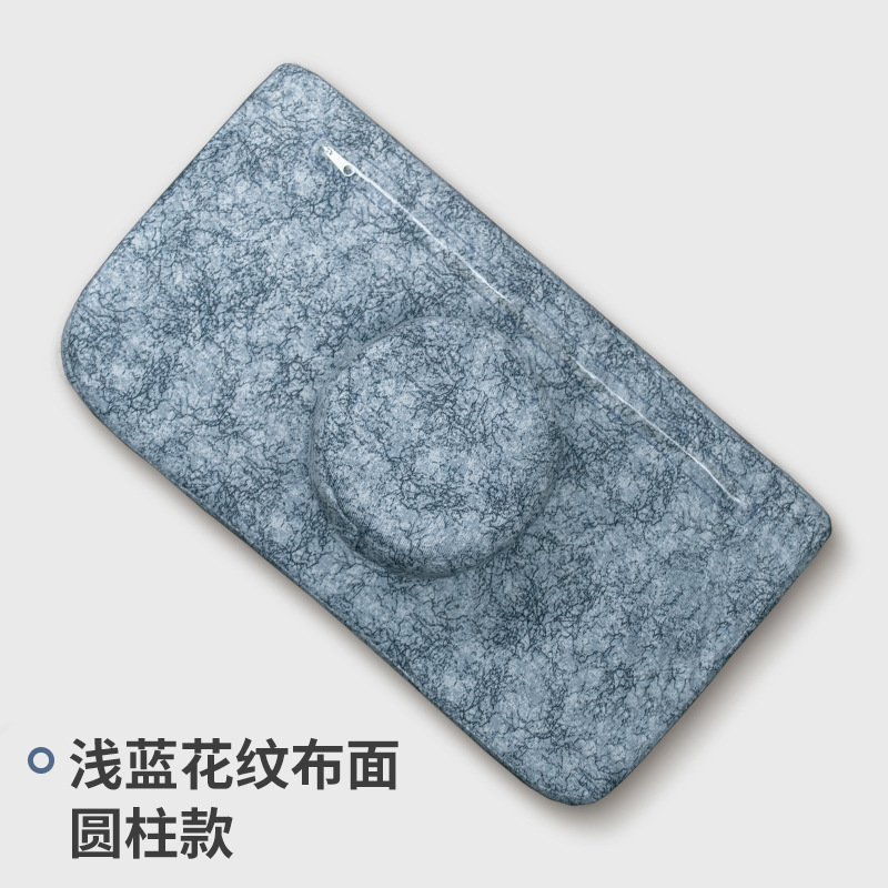 美容床枕头带圆柱美容院专用防塌长方形按摩床上的小枕头通用包邮|undefined