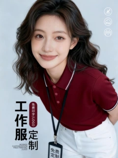 冰丝polo衫定制短袖工作服T恤印logo企业文化活动4s店团体员工装