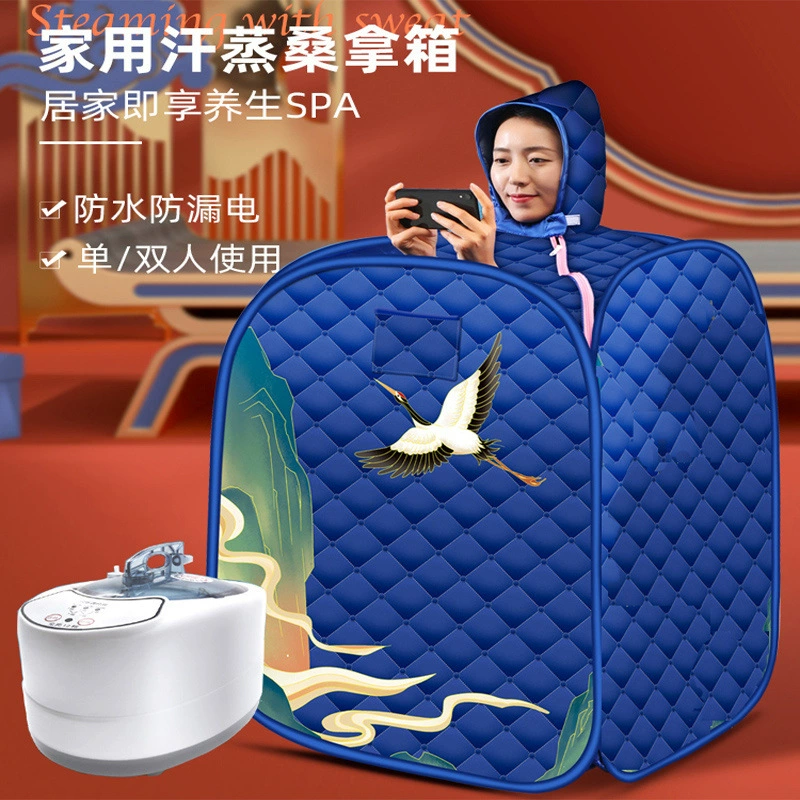 Домашняя сауна-паровая бочка, камера для паровой обработки всего тела, послеродовая сауна для потоотделения, оптовая продажа с завода через границу