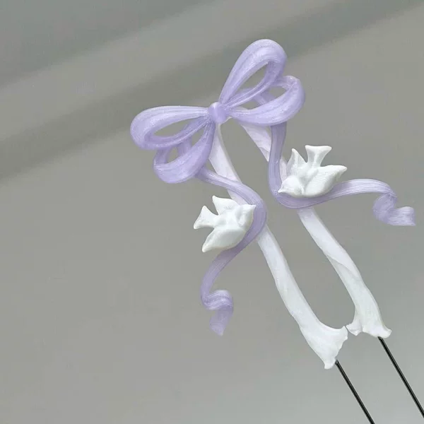 New lily of the valley butterfly bean pen, double-needle bean arranging tool, special bean arranging spatula, tweezers, DIY handmade bean arranging tool, bean arranging pen