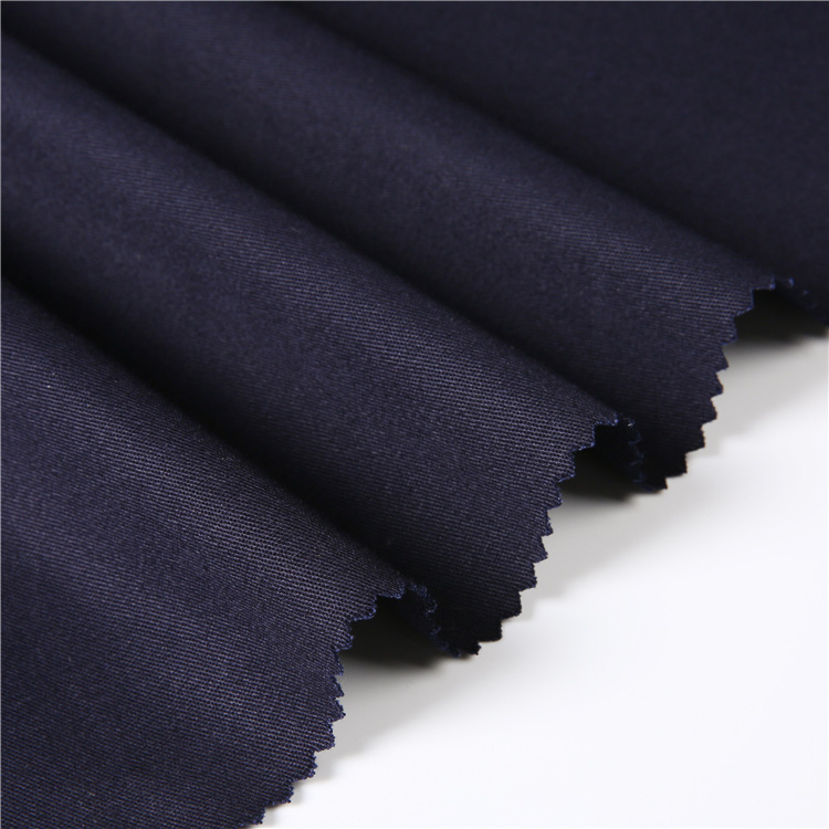 Bajo MOQ tela de pantalones elásticos trenzados de spandex