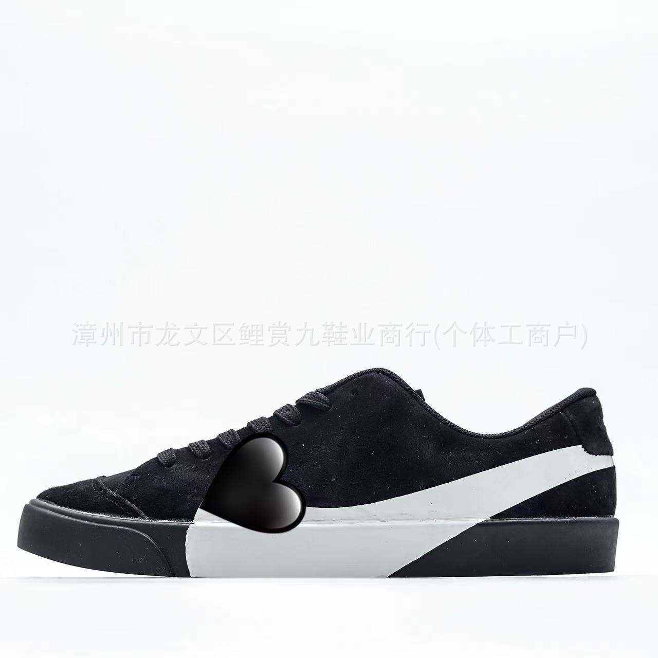 Pure Original Export Shoes Blazercity Popular Suede Leather Pioneer Retro Large Hook Casual Versatile Sneakers