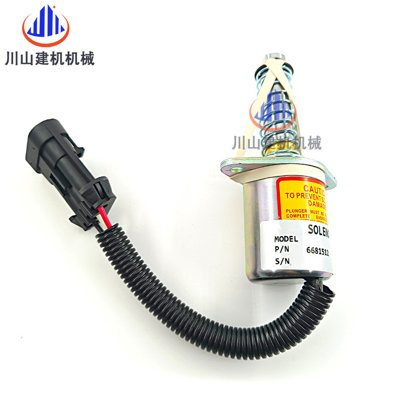 6681512 Bobcat S70 / 100 / 130 / 160 / 180 / 200 Interruptor de apagado / solenoide de carga deslizante