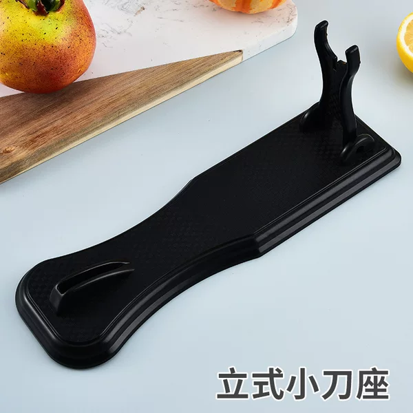 Internet celebrity new foldable vertical plastic knife holder multi-functional kitchen knife holder storage knife holder storage rack wholesale