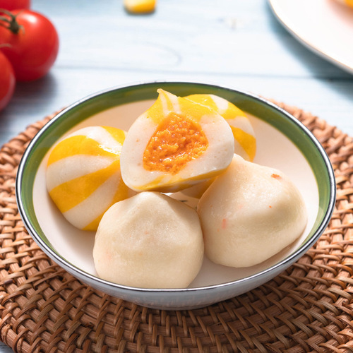 Commercial crab roe balls, beans, hot pot ingredients, crab roe buns, oden cooking ingredients, skewers, barbecue, spicy hotpot, catering wholesale