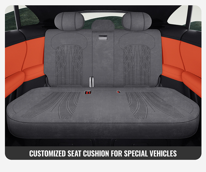 Suitable for Xiaomi Yu7 Car Seat Cushions, All-Season Universal Suede Seat Covers, Breathable, High-End Feel, Full Surround Seat Cushions